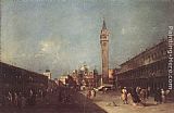 Piazza San Marco by Francesco Guardi